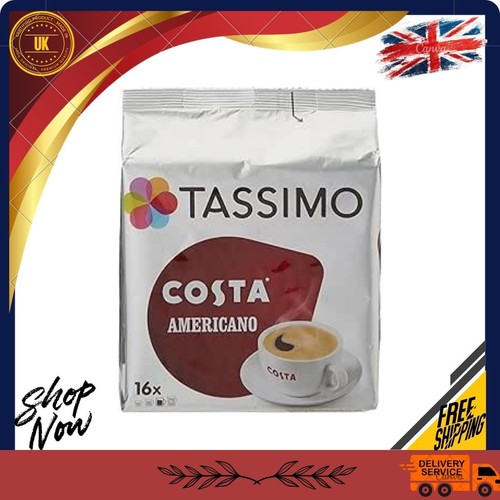 Costa americano coffee pods - americano,