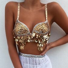 Belly Dance Sequin Bead Bra