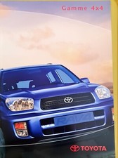 Toyota Cars 4x4 Range Brochure 2002 FR