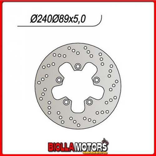 659240 rear brake disc - 659240,