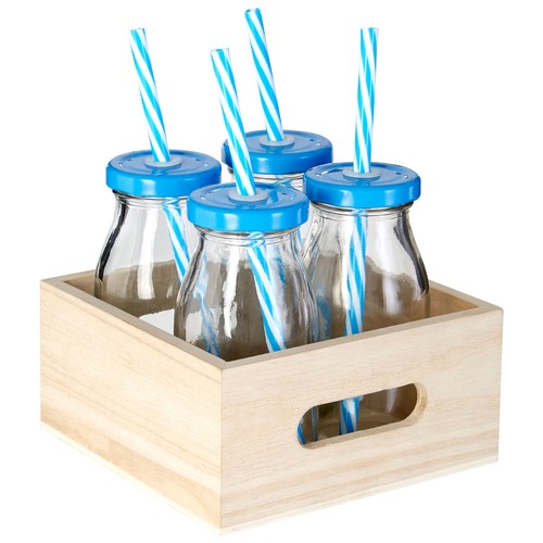 Set 200ml blue glass - 200ml,