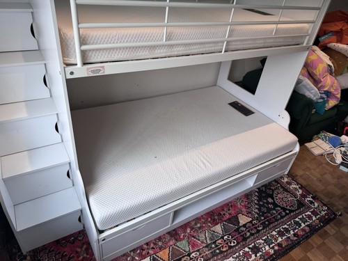 Bunk bed with trundle - trundle,