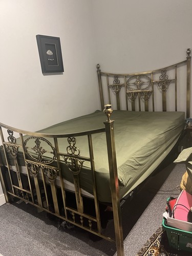 Antique king size bed - king,