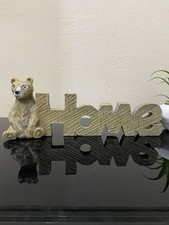 Home Plaque Bear Wildlife Sign