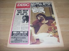 DISC & MUSIC ECHO Newspaper DEC 25, 1971 - XMAS Issue PLUS NEWS + GIGS, etc