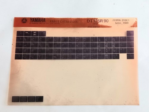 Yamaha enduro dt125r - dt125r, 3rn2