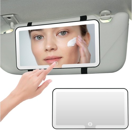 Car vanity mirror - car, with