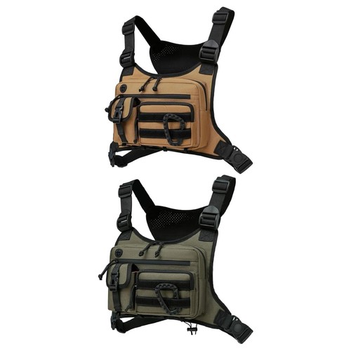 Tactical chest rig front - front, pouch