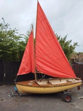 Sailing Dinghy and Trailer