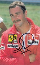 SIGNED NIGEL MANSELL ORIGINAL