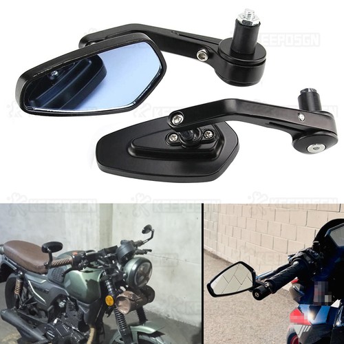 Black side mirrors bar - black,