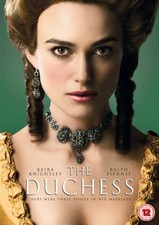 The Duchess DVD (2009) Keira Knightley, Dibb (DIR) cert 12 Fast and FREE P & P