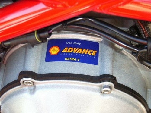 Shell advance engine - engine, decal