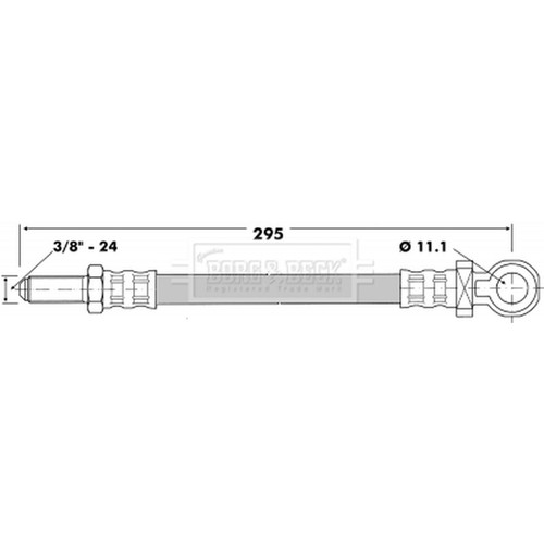 Brake hose for austin healey - for, austin-healey