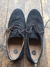 H By Hudson Suede Black Shoes