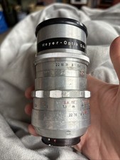 Rare Vintage Camera Lens. Meyer-optik Gorlitz 3751841 Trioplan 2.8/100