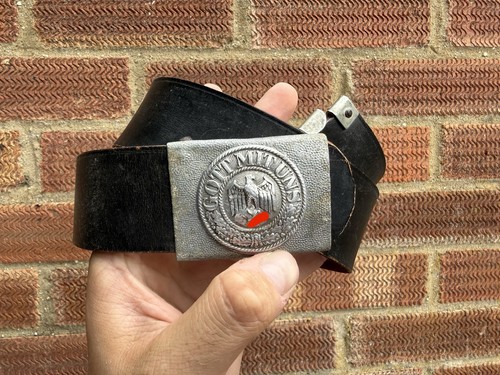 Ww2 leather belt - ww2,