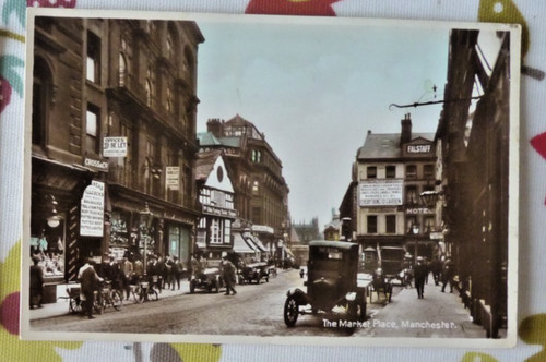 Postcard the market place - postcard,