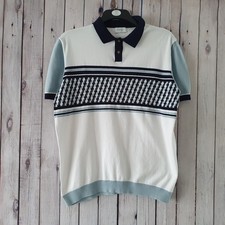 East Knit Polo Shirt Mens Size