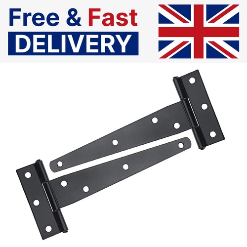 Black tee hinges outdoor - black,