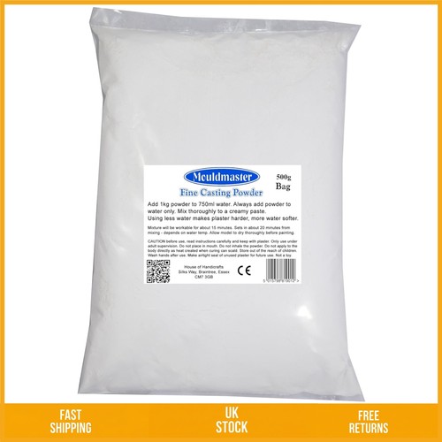 Fast drying fine white - white, plaster