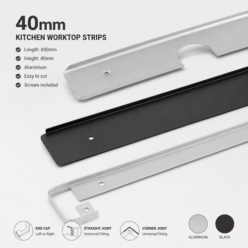 40mm kitchen worktop joining - kitchen,