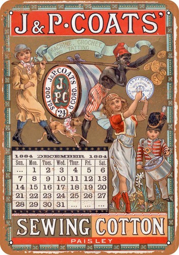 Metal sign 1884 - metal, jp