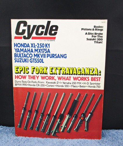 July cycle honda xl250 - july,