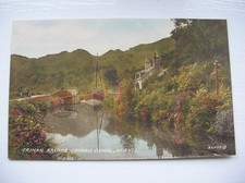 Crinan Canal postcard. Near