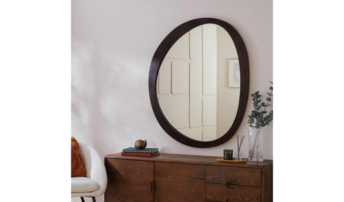 Mango wood irregular wall - wood,