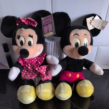 Disney Mickey and Minnie Mouse Soft Plush Toy Set