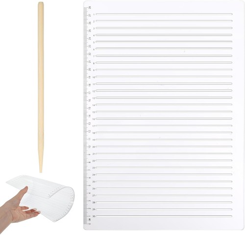 Straight line stencil - straight,