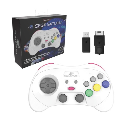 Retro bit sega saturn - sega, 2.4ghz