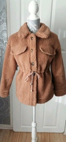 Ladies boohoo brown teddy - boohoo,