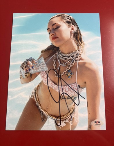 Miley cyrus signed - cyrus, photo