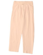 ZARA Mens Tapered Pegged Suit Trousers Small W30 L28 Beige Viscose WF13