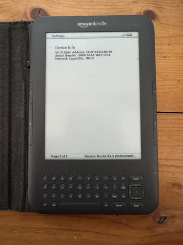 Amazon kindle keyboard 3rd - kindle, (3rd