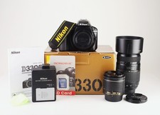 Nikon D3300 DSLR & 18-55 &