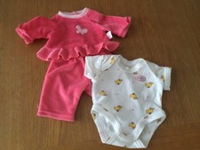 Zapf creation Baby Born vintage doll's clothes ex condition