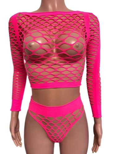 Bewitched hot neon pink - bewitched, crop