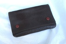 Original Vintage Leather Tobacco Pouch by Orlik of Old Bond Street, London