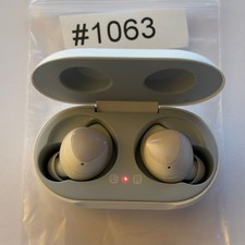 White Samsung Galaxy Buds
