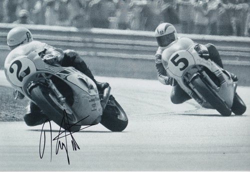 Kenny roberts hand - kenny, signed