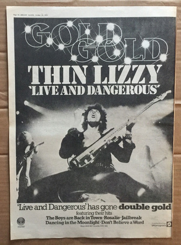 Thin lizzy live - thin, and
