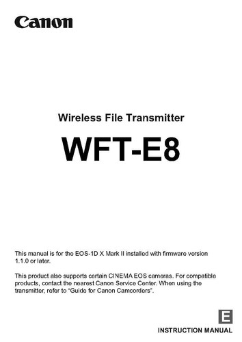 Canon wft wireless - canon,