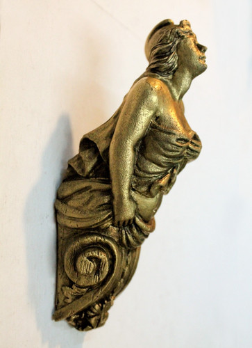 Golden frigate figurehead wall - figurehead,
