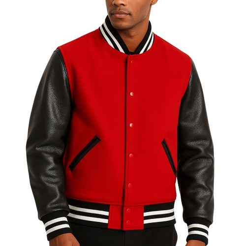 Men letterman wool - men's,