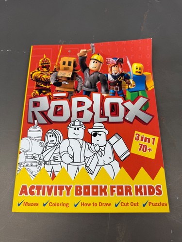 Roblox activity book - 3-in-1,