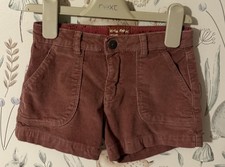 Girls Age 4-5 Years - Zara Pink Fine Cord Shorts