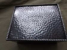 Antique Hammered Pewter